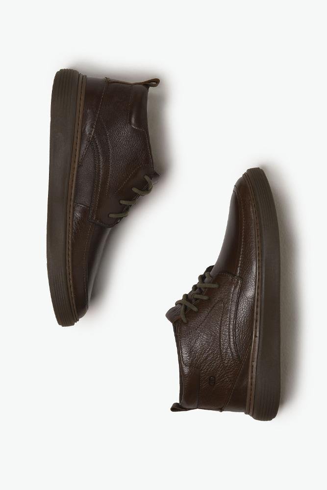 Bota Masculina Cano Mid Democrata Clash Café 3