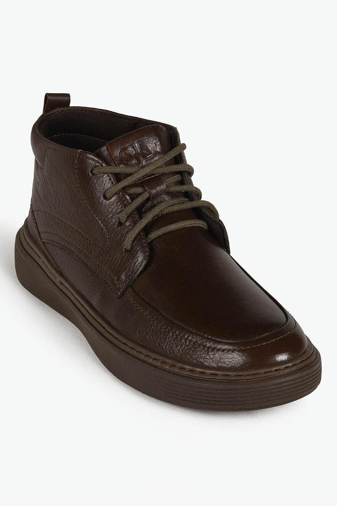 Bota Masculina Cano Mid Democrata Clash Café 4