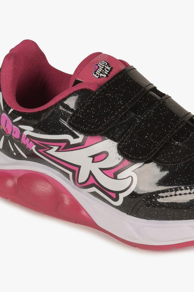 Tênis Infantil Danguinho Dos Rosa Emilly Preto/Rosa 2