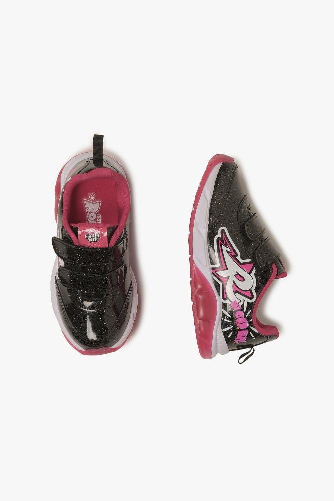 Tênis Infantil Danguinho Dos Rosa Emilly Preto/Rosa 3