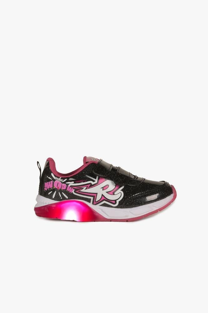 Tênis Infantil Danguinho Dos Rosa Emilly Preto/Rosa 5