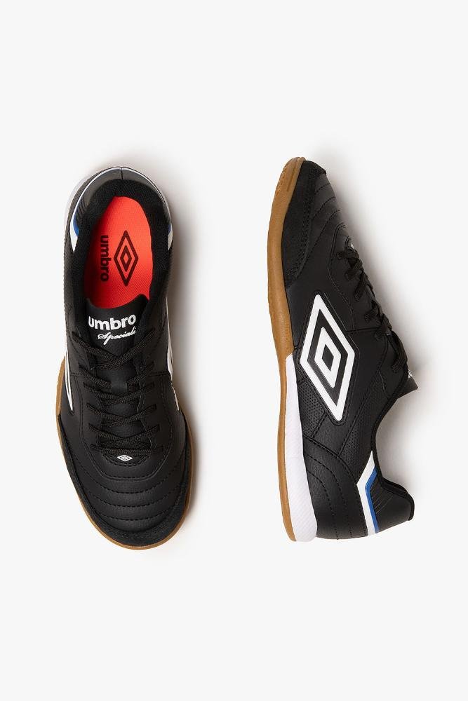 Chuteira Masculina Futsal Umbro Speciali Classic Preto 8