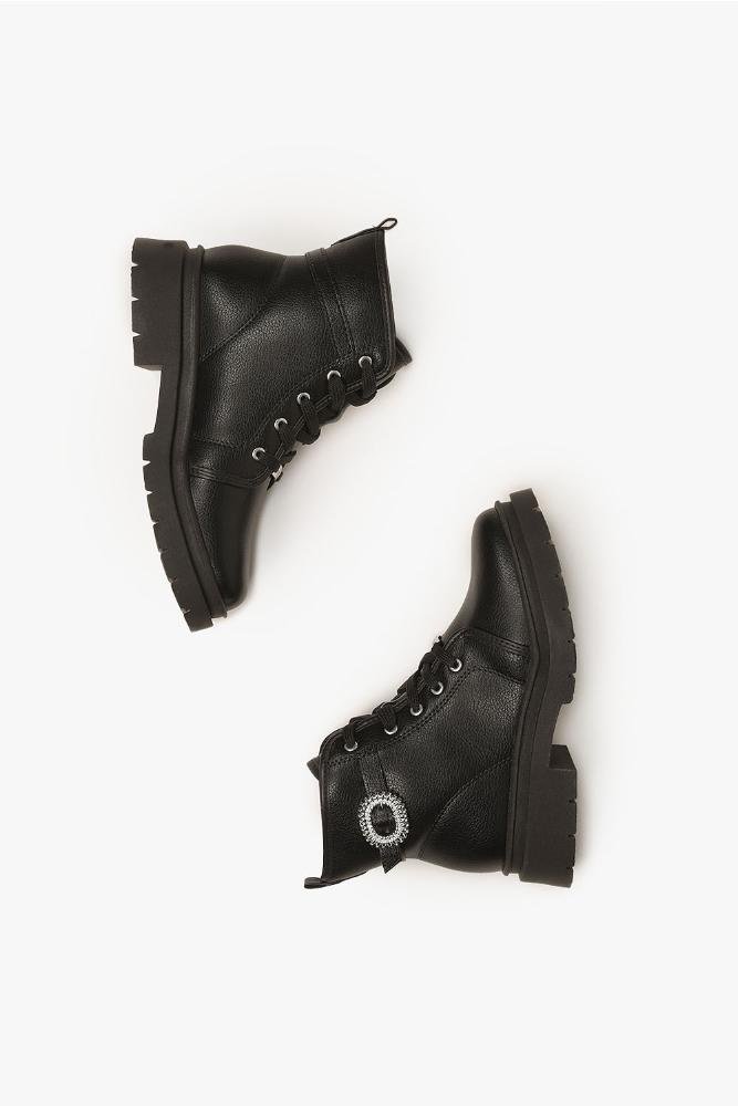 Bota Infantil Cano Curto Molekinha Auri Preto 3
