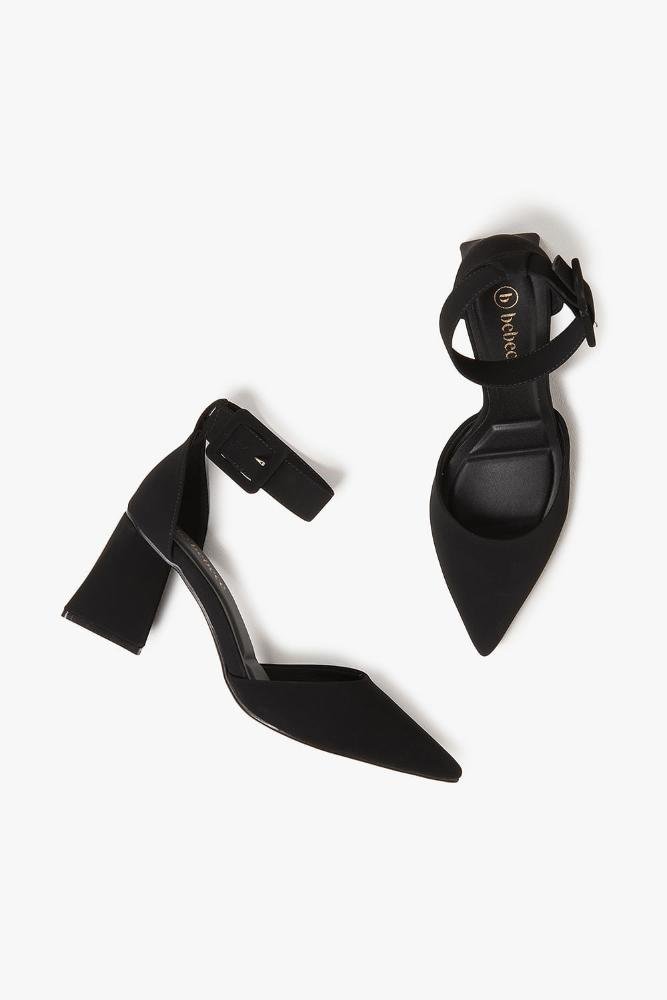Sapato Feminino Salto Alto Bebecê Valesca Preto 3