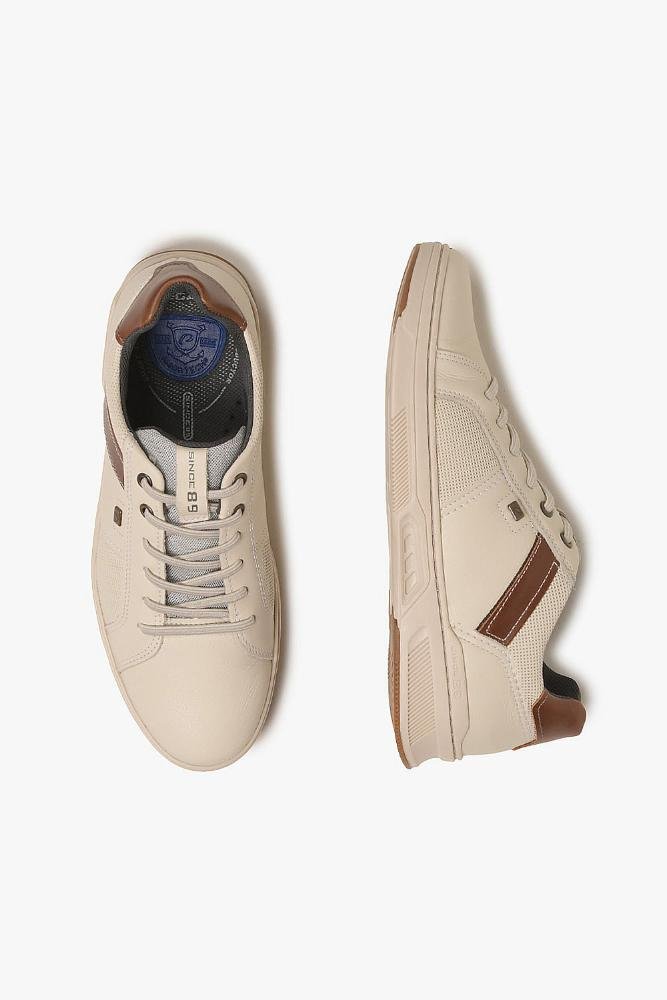 Sapatênis Masculino Pegada Montello Off White 3