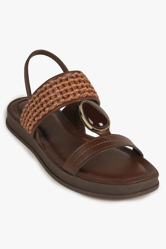 Sandália Feminina Flatform Dakota Mabel Café 4