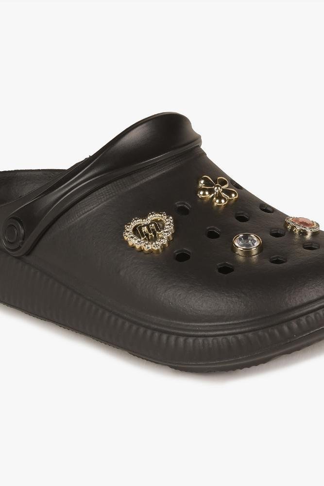 Clog Infantil Molekinha Clarie Preto 2