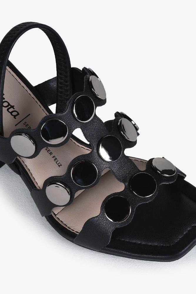 Sandália Feminino Salto Alto Dakota Fynse Preto 2