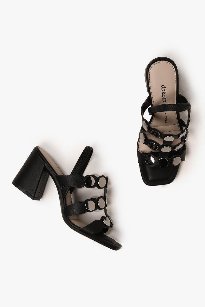 Sandália Feminino Salto Alto Dakota Fynse Preto 3