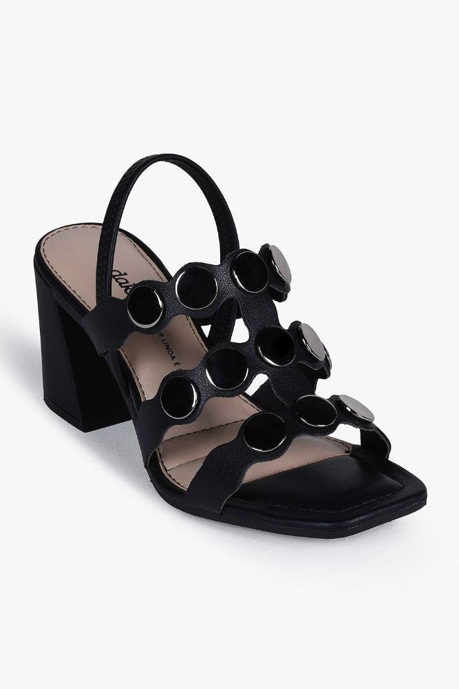 Sandália Feminino Salto Alto Dakota Fynse Preto 4