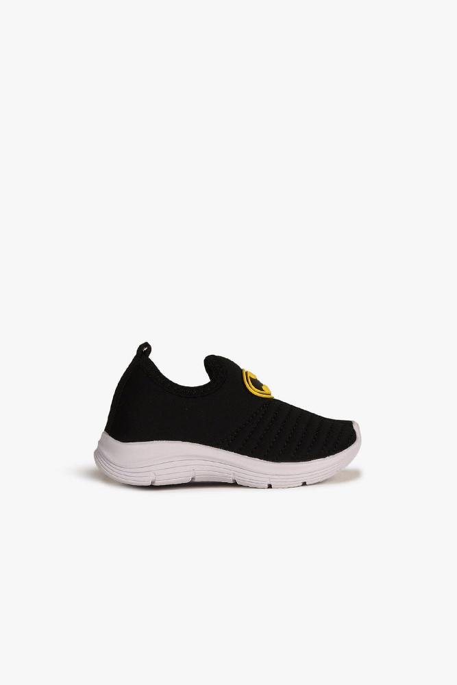 Tênis Infantil Slip On Jump Happy Tom Preto 1