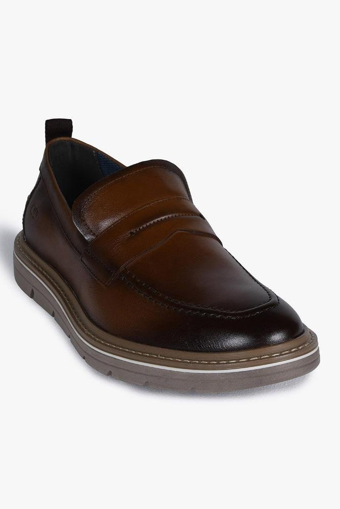 Mocassim Masculino democrata Jeff Caramelo 4