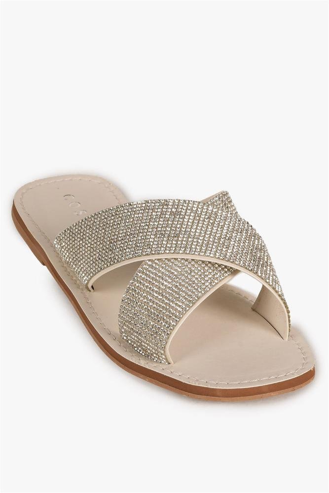 Rasteira Feminina Costes Coralina Off White 4