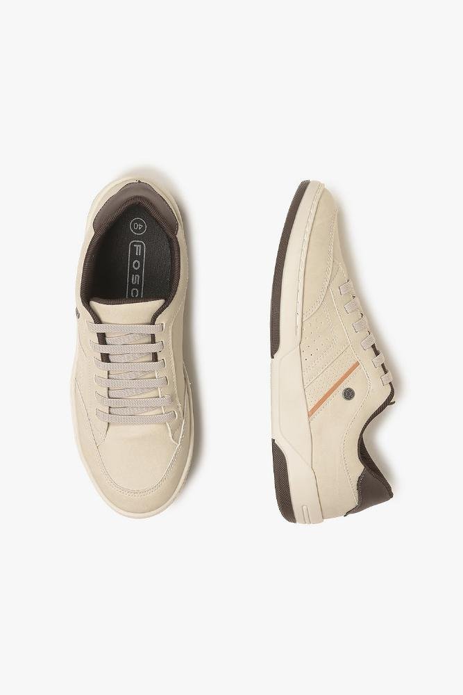 Sapatênis Masculino Fosco Riviera Off White 3