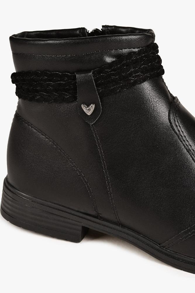 Bota Feminina Cano Curto Mississipi Imany Preto 2