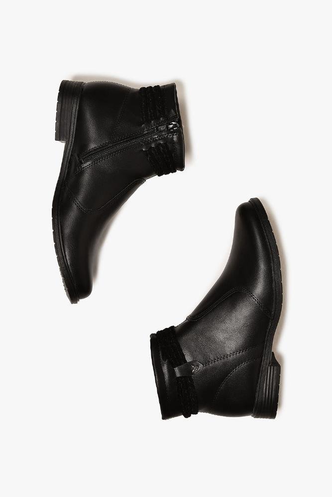 Bota Feminina Cano Curto Mississipi Imany Preto 3