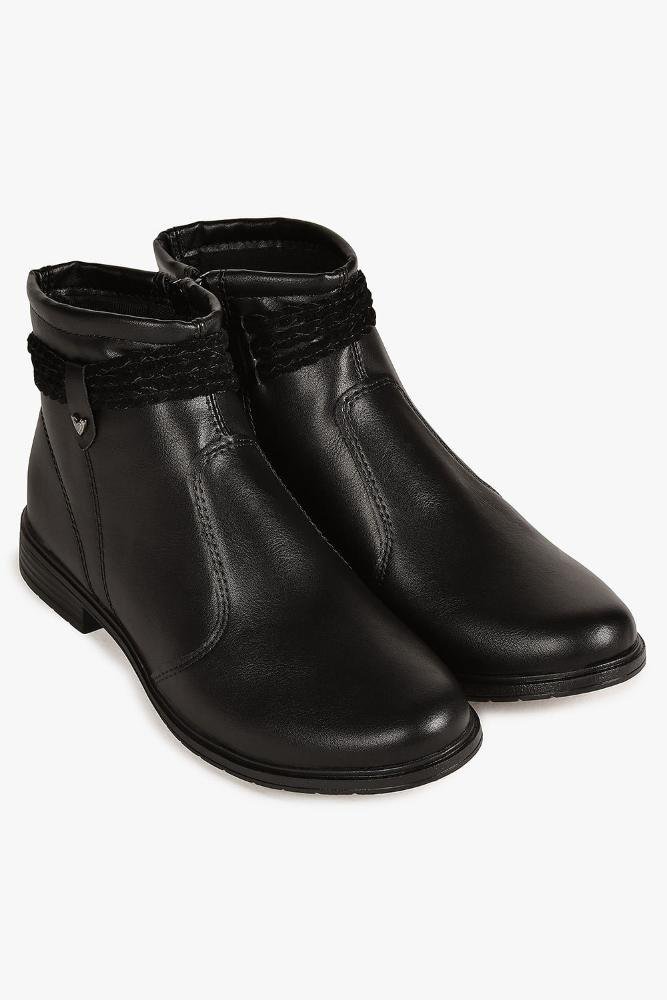 Bota Feminina Cano Curto Mississipi Imany Preto 4