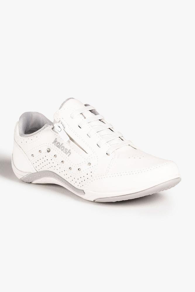 Conforto Feminino Slip On Kolosh Akira Branco 4