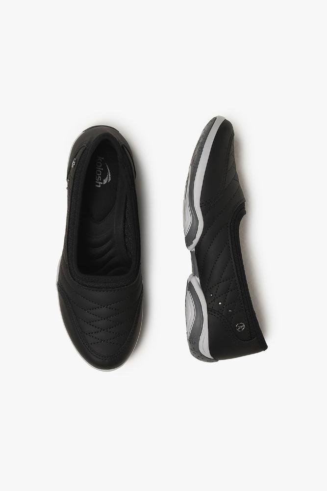 Conforto Feminino Slip On Kolosh Ninive Preto 3