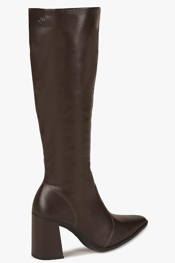 Bota Feminina Cano Alto Dakota Hera Café 2