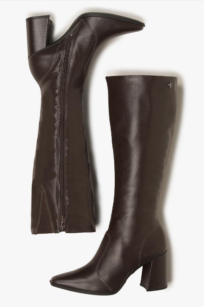 Bota Feminina Cano Alto Dakota Hera Café 3