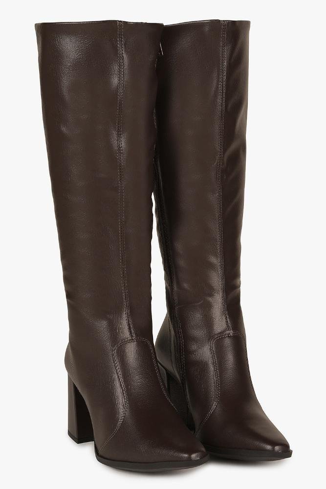 Bota Feminina Cano Alto Dakota Hera Café 4