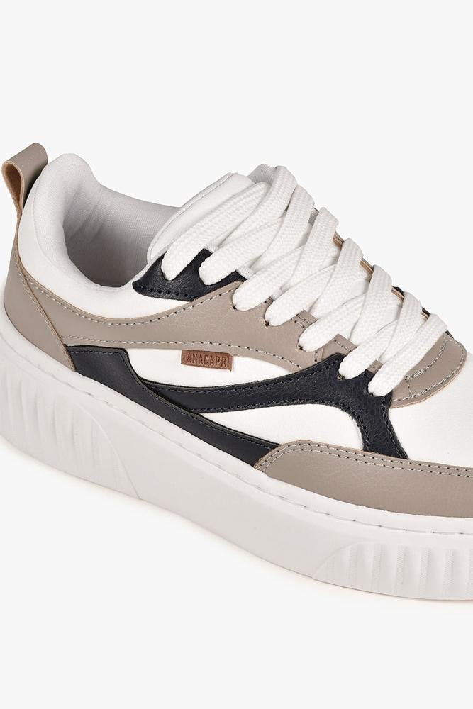 Tênis Feminino Plataforma Anacapri Luna Branco 2