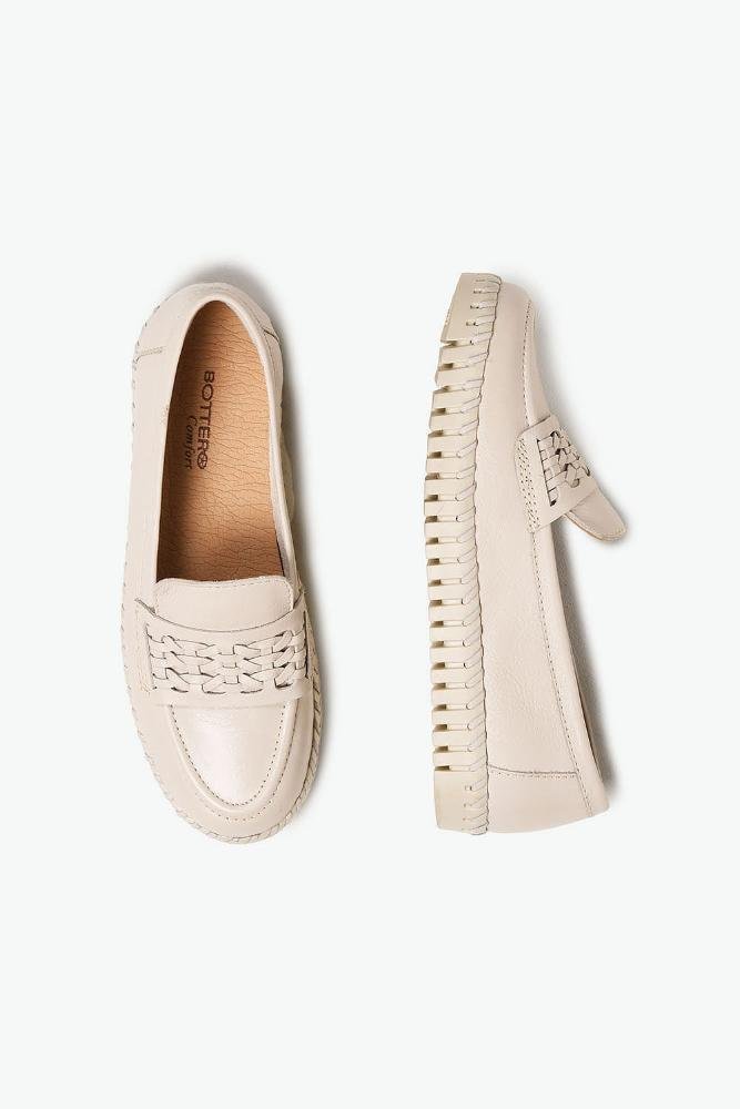 Mocassim Feminino Bottero Xênia Off White 3