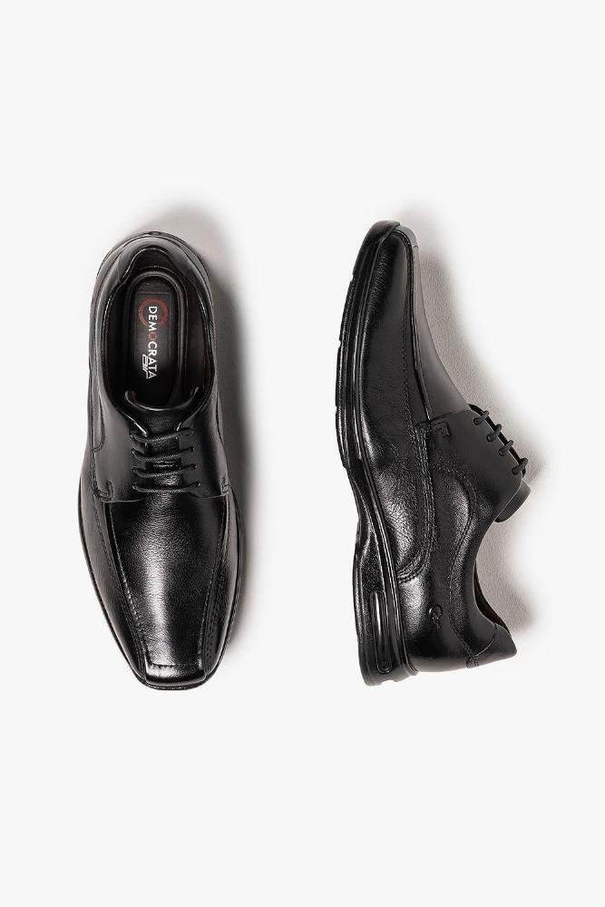 Sapato Masculino Smart Air Spot Democrata Preto 3