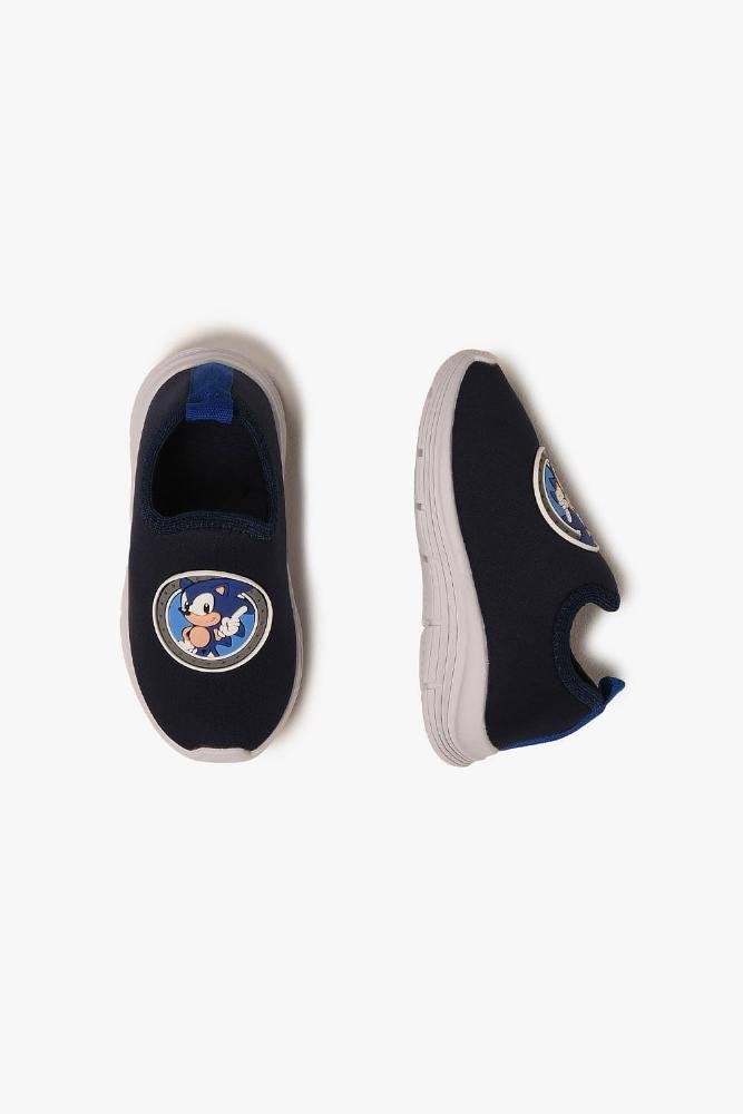 Tênis Infantil Slip On Jump Happy Luca Azul Marinho 3