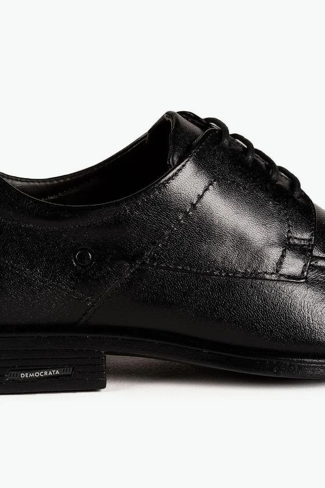 Sapato Social Masculino Democrata Pointer Hi-Soft Preto 2