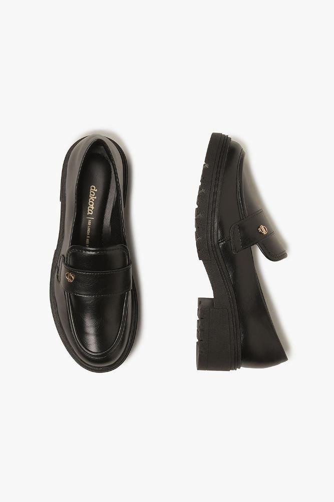 Mocassim Feminino Dakota Yolanda Preto 3