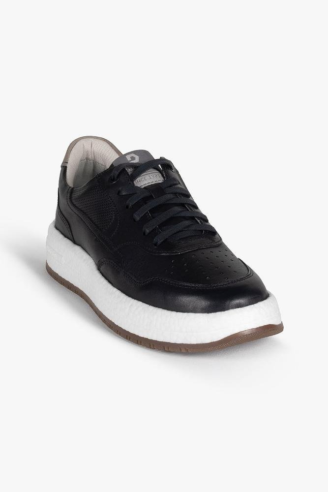 Sapatênis Masculino Democrata Denim Drake Pulse Preto 4