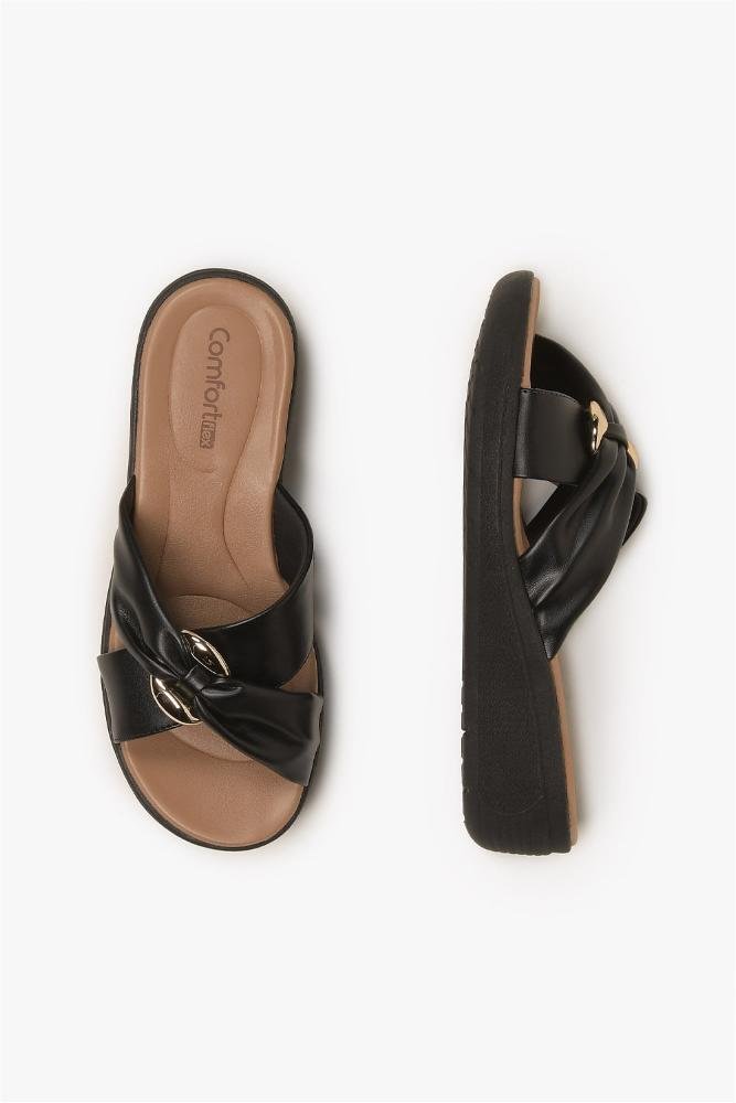 Conforto Feminino Comfortflex Zenobia Preto 3