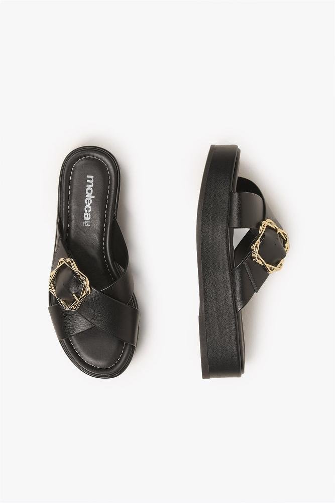 Tamanco Feminino Moleca Patricia Preto 3