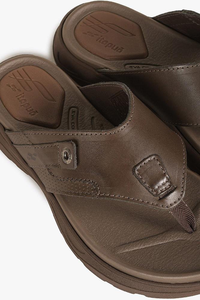 Chinelo Itapuã Ébano Masculino Marrom 2