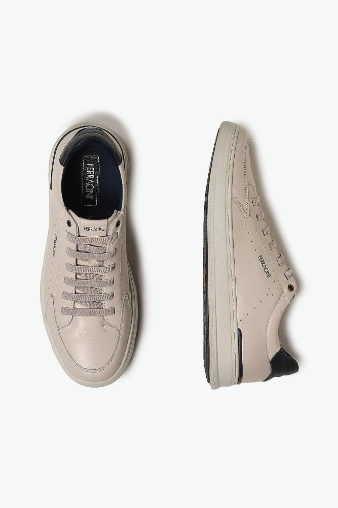 Sapatênis Masculino Ferracini Gold Off White 4