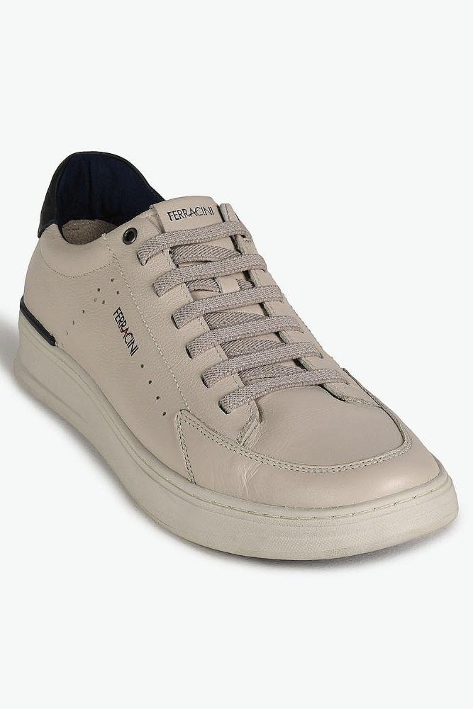 Sapatênis Masculino Ferracini Gold Off White 6