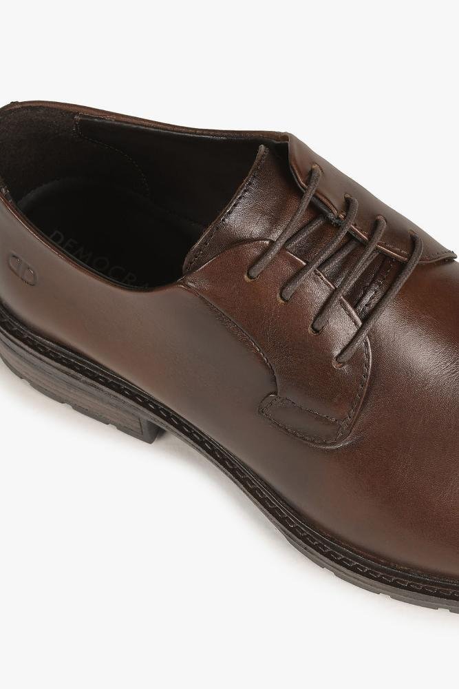 Sapato Casual Masculino Democrata Astro Café 2
