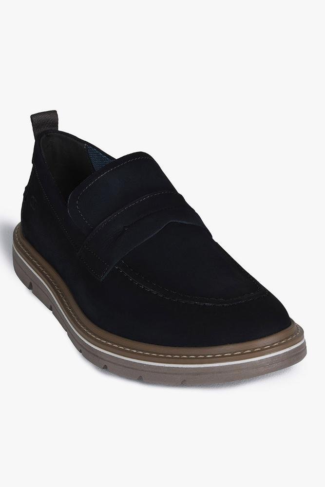 Mocassim Masculino democrata Jeff Azul 4