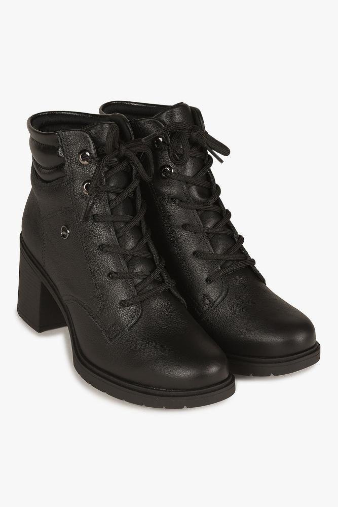 Bota Feminina Cano Médio Dakota Alitta Preto 4