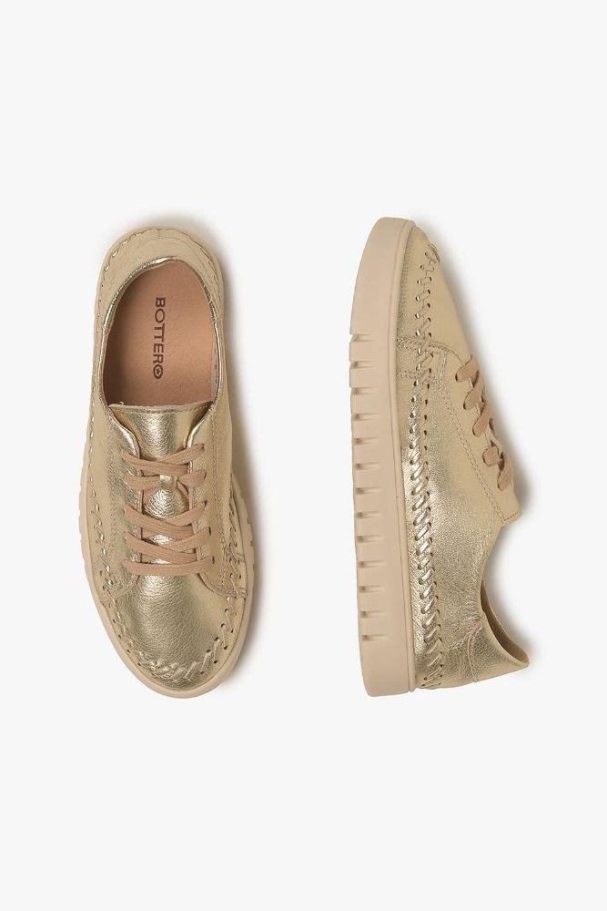 Tênis Feminino Slip On Bottero Eloisa Dourado 3