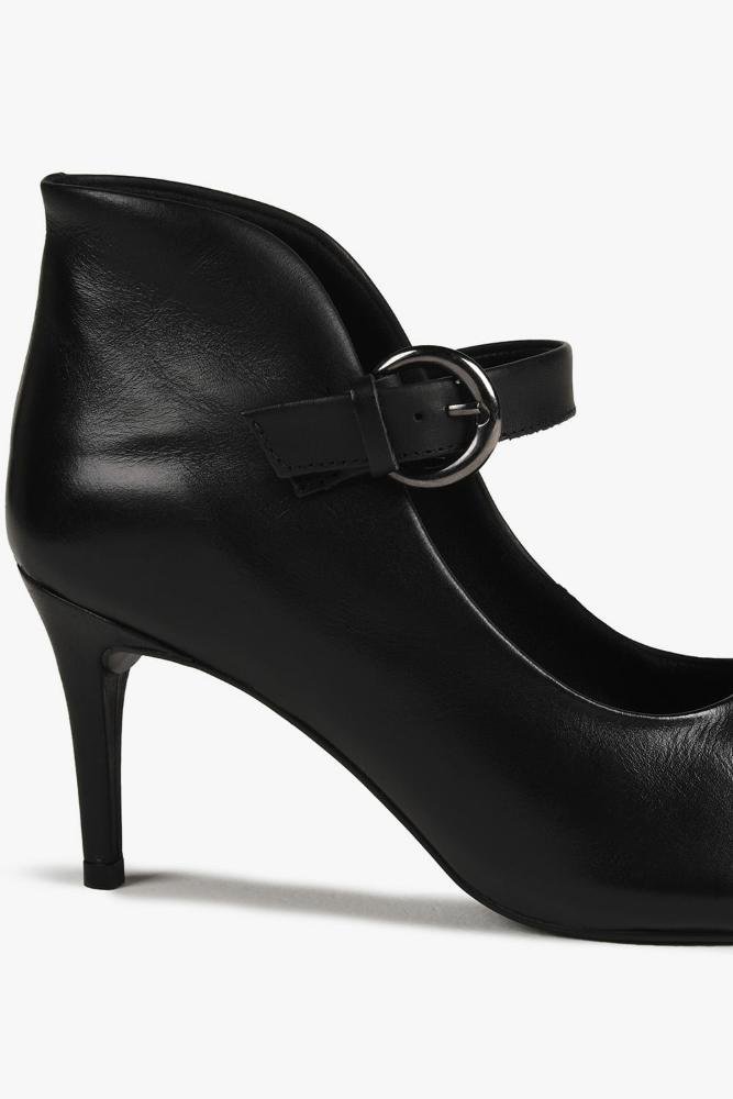 Scarpin Feminino Salto Médio Bottero Zephyra Preto 2