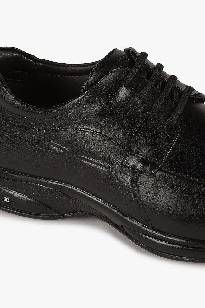 Sapato Social Masculino 3D Double Air Jota Pe Preto 2