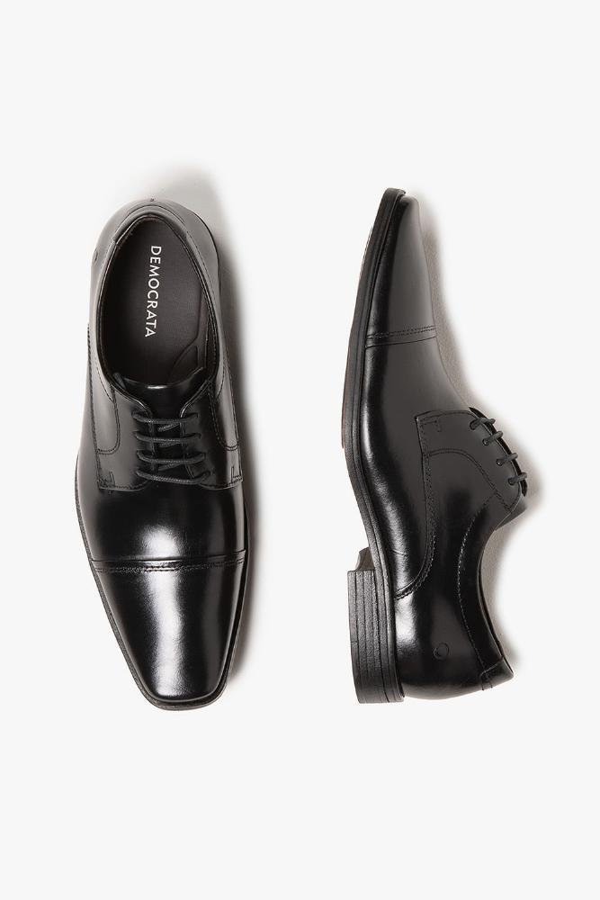 Sapato Social Masculino Democrata Metropolitan Vega Preto 3