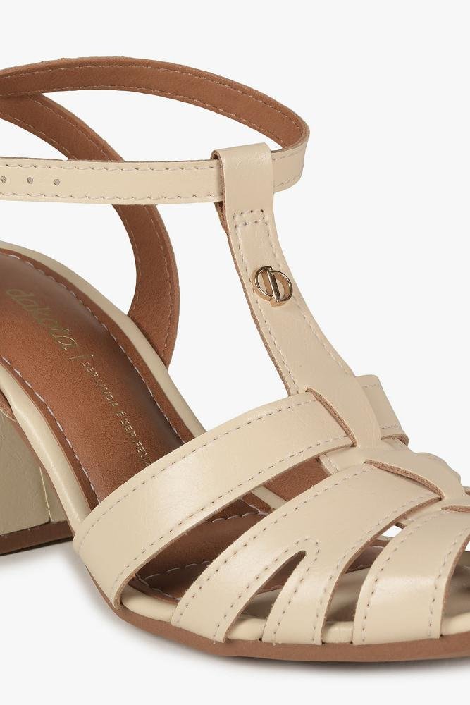 Sandália Feminina Dakota Yasmine Off White 2