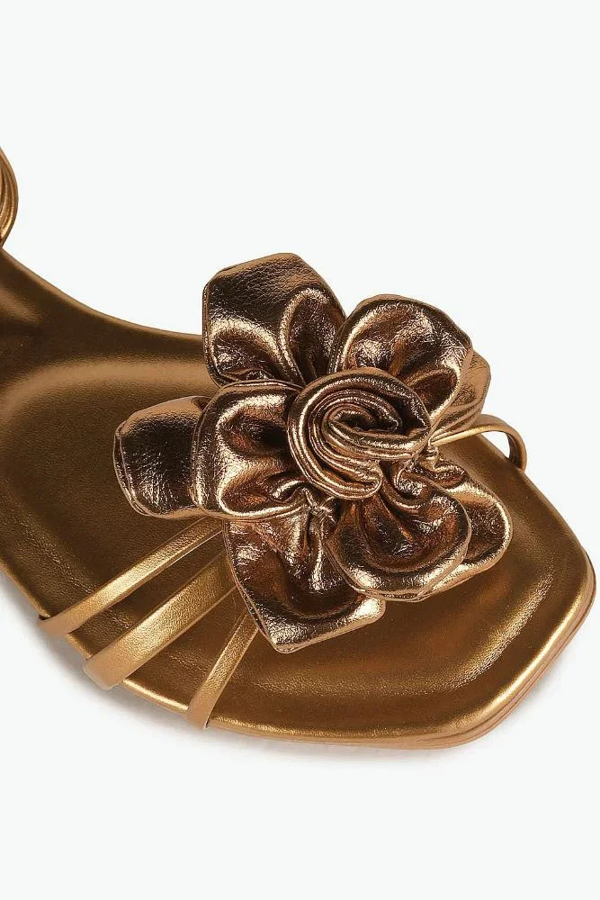 Rasteira Feminina Costes Eloah Bronze 2
