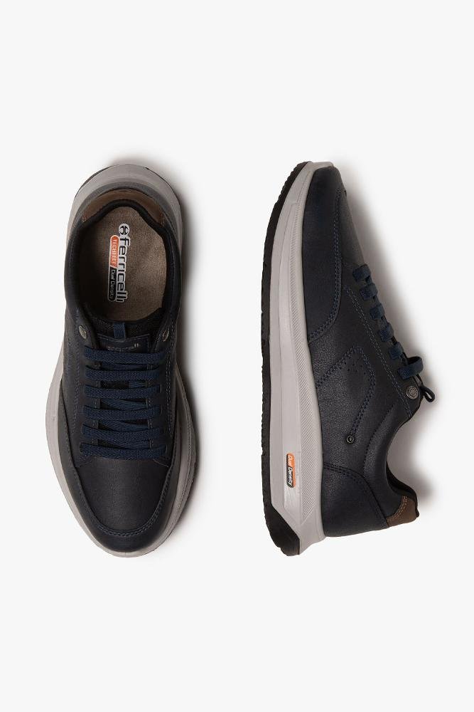 Sapatênis Masculino Ferricelli Material Techfeet Azul 3