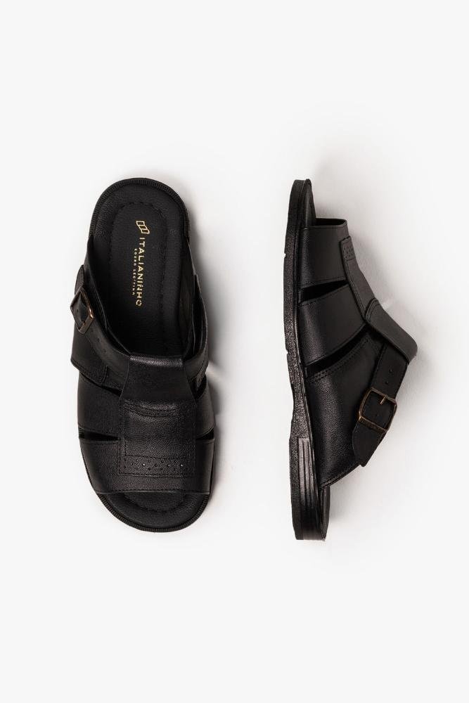 Sandália Masculina Italianinho Napo Preto 3