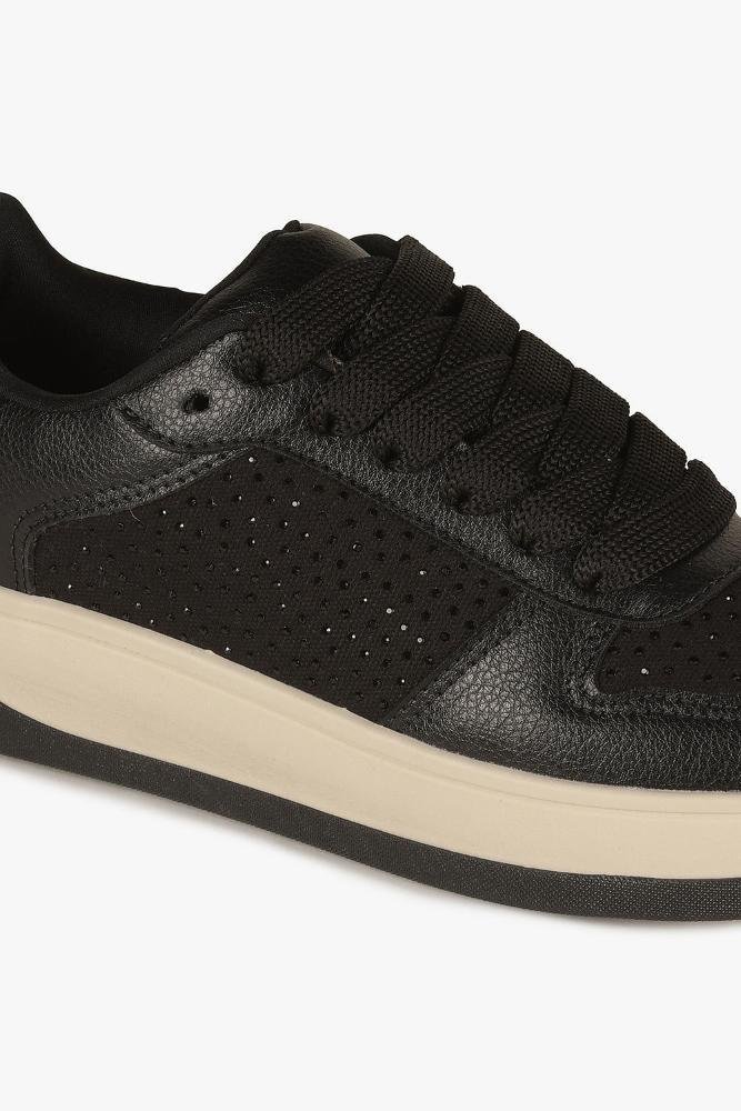 Tênis Feminino Costes Aisha Preto 2
